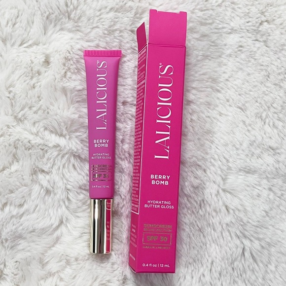 LALICIOUS Other - LALICIOUS‎ Hydrating Butter Gloss SPF 30 - Berry Bomb